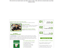 Tablet Screenshot of chemistrysurvival.com